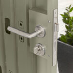 Stone Garden 4ft 7" x 2ft 6" (1.45 x 0.8m) Vertical 1,887 Litre Steel Shed in Grey - Image 4