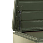 Stone Garden 4ft 2" x 2ft 2" (1.27 x 0.67m) 600 Litre Deck Box in Grey - Image 15