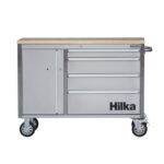 Hilka 48" (122cm) 4 Drawer Stainless Steel Tool Cabinet - Image 2