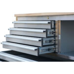 Hilka 48" (122cm) 6 Drawer Stainless Steel Tool Cabinet - Image 2