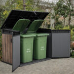 Keter Rosewood Horizon 6ft 3" x 3ft 7" (1.9 x 1.1m) Horizontal 2,020 Litre Storage Shed - Image 7