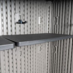 Lifetime 4ft 8" x 3ft 2" (1.47 x 0.97m) Rough Cut Vertical 2,060 Litre Storage Shed with Shelves - Model 60375U - Image 4