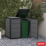 Keter Cortina Hide Away Bin Store - Image 2