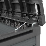 Keter Cortina 757 Litre (200 Gallon) Outdoor Storage Deck Box - Image 4
