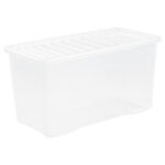 Wham 110 Litre Crystal Box & Lid - 3 Pack - Image 2