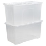 Wham 110 Litre Crystal Box & Lid - 3 Pack - Image 4