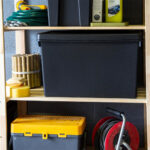 Wham Bam 62 Litre Recycled Heavy Duty Plastic Storage Box & Lid in Black - 3 Pack - Image 4
