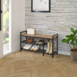 Neatfreak Wood Top Shoe Storage Bench - Image 2
