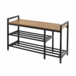 Neatfreak Wood Top Shoe Storage Bench - Image 3