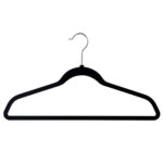 Flocked Non-Slip Space Saving Clothes Hangers - 50 Pack - Image 3