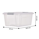IRIS OHYAMA 15L Storage Box with Lid - 4 pack - Image 2