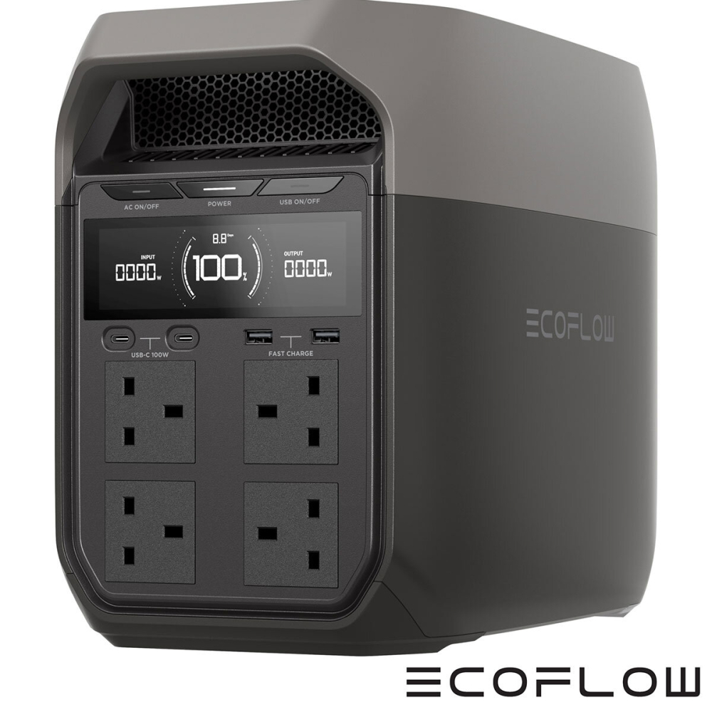 EcoFlow Delta 3 Portable Power Station, 1024Wh