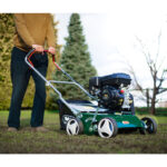 Webb 212cc 40cm Hand-Propelled Petrol Lawn Scarifier and Raker - Model WEPS400 - Image 5