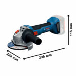 Bosch Professional Angle Grinder Kit Model GWS 18V-8 115MM - Image 3
