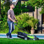 Greenworks 48V 36cm Cordless Lawn Mower & 24V 25cm Line Trimmer Bundle - Image 5