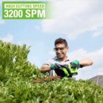 Greenworks 24V 61cm Cordless Brushless Hedge Trimmer + 24V (2Ah) Battery & Charger - Image 5