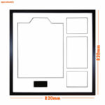 Amadou Onana Signed Framed Aston Villa Football Shirt including 3 Photos - Image 4