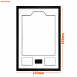 Amadou Onana Signed Framed Aston Villa Football Shirt including 2 Photos - Image 4