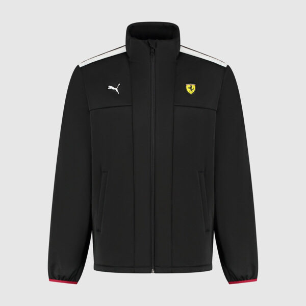 PUMA Scuderia Ferrari F1 2025 Team Softshell Jacket in Black, 5 Sizes