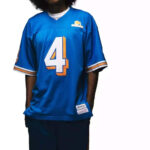 McLaren F1 Men's Mitchell & Ness F1 Lando Norris Football Orange Jersey - Image 2