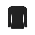 Evenlina Long Sleeve Shaping Compression T-shirt in Black - Image 3