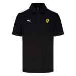 PUMA Scuderia Ferrari F1 Mens Polo in Black, 5 Sizes