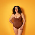 Evenlina Sculpting Shapewear Bodysuit in Bronze