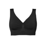 Evenlina Seamless Support Bralette in Black - Image 2