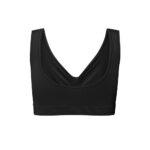 Evenlina Seamless Support Bralette in Black - Image 3