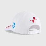 Scuderia Ferrari F1 Unisex Driver Charles Lerclerc Cap 2025 in White - Image 8