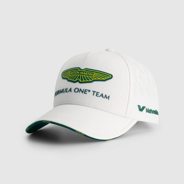 Aston Martin F1 Unisex Baseball Cap 2025, in White