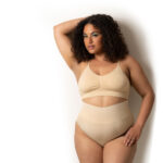 Evenlina Sculpting Shapewear Brief in Almond - Image 4