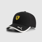 Scuderia Ferrari F1 Kids Classic Cap 2025 in Black - Image 2