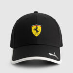 Scuderia Ferrari F1 Kids Classic Cap 2025 in Black - Image 3