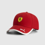 Scuderia Ferrari F1 Kids Classic Cap 2025 in Black - Image 5