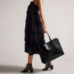 Ted Baker Allicon Tote in Glossy Black - Image 8