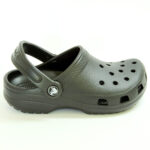 Crocs Kids Classic Clogs in Black - Image 2
