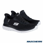 Skechers Ladies Swift Fit Bountiful Trainer in Grey - Image 2