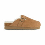 Bowron Ladies Shearling Clog Slippers - Image 2
