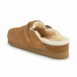 Bowron Ladies Shearling Clog Slippers - Image 3