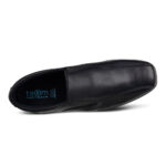 TeⓇm Harvey Boys Leather Sleek Slip On School Shoes - Image 5