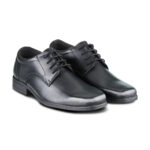 TeⓇm Thomas Boys Leather Lace Up School Shoes - Image 2