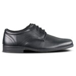 TeⓇm Thomas Boys Leather Lace Up School Shoes - Image 3