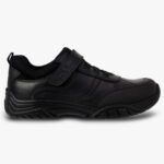 TeⓇm Maxx Single Touch Fastening Boy's School Shoes - Image 2