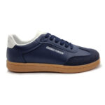 Penguin Salsa Mens Trainer in White - Image 3