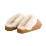 Kirkland Signature Women's Shearling Slippers in Grey - Image 4