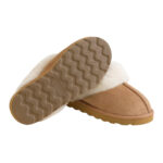 Kirkland Signature Women's Shearling Slippers in Grey - Image 9