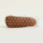 Warmies Fully Heatable Wellness Slipper Boot in Cream - Image 6