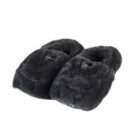 Warmies Fully Heatable Wellness Slippers in Steel Grey - Image 2