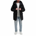 DKNY Mens Down Parka Jacket - Image 7